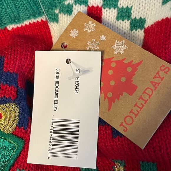 NWT Jollidays “Ugly” Christmas Sweater Dolphin Unisex Size M - Picture 10 of 11